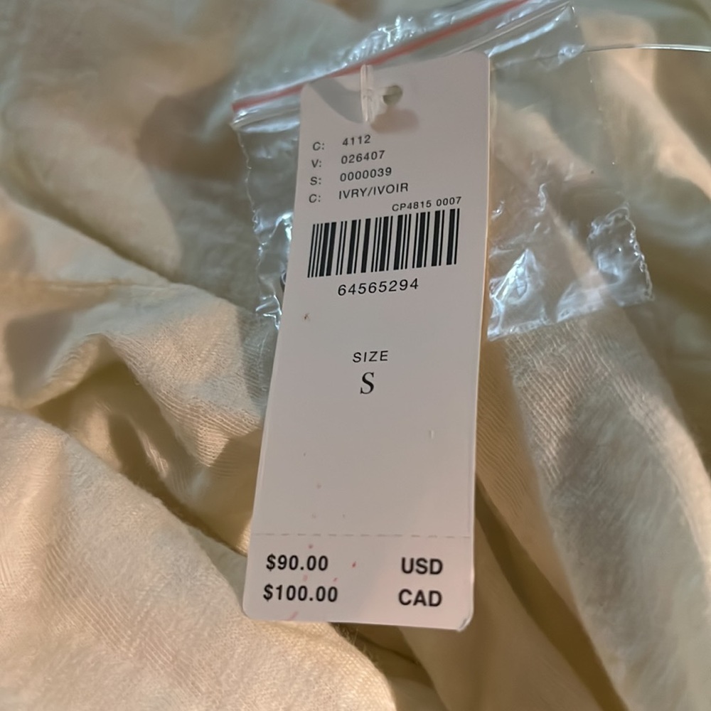 NWT Anthropologie Pilcro Pintucked Puff Sleeved Top - Picture 10 of 13